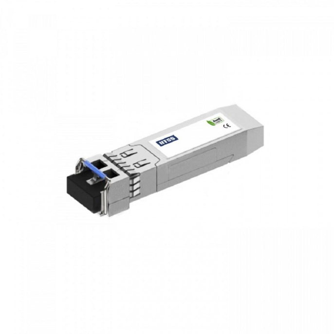 NTSS Модуль NTSS SFP+, 10Гбит/с, разъём duplex LC, рабочая длина волны 1310нм, SM, дальность до 10км, ОБ 11дБ, DDM NTSS-SFP+10G-LR-1310LD