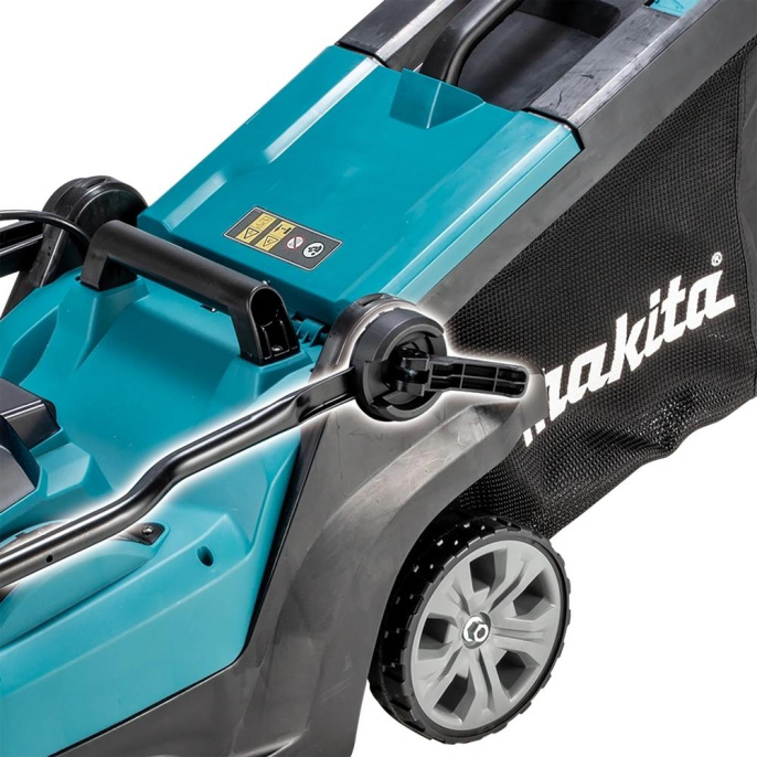Газонокосилка аккумуляторная Makita LM004GM103,  43см, несамоходная,  4Ач, с 1 АКБ, с ЗУ