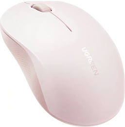 Мышка компьютерная беспроводная UGREEN M331 65625 Multi-mode Wireless Mouse BT&GHz. Цвет: розовый