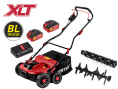 Скарификатор-аэратор Wortex CAE 3736 ALL1 XLT Set 1334877 (с 2-мя АКБ) аккумуляторный