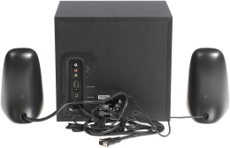 Колонки Logitech Z623,  2.1,  черный [980-000403]