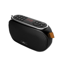 Радиоприемник Ritmix RPR-008 черный переносной, FM, звук 5 Вт, автонастройка