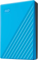 5ТБ Внешний диск HDD WD My Passport WDBPKJ0050BBL-WESN, USB 3.2 Gen 1, голубой