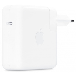 Зарядное устройство Apple 61W USB-C Белый (MRW22ZM/A) (сетевое зарядное для телефонов/для планшетов/для ноутбуков, USB Type-C, выходная мощность: 61 Вт, быстрая зарядка, без кабеля)
