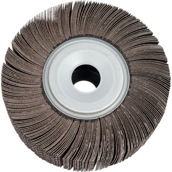 Щетка торцевая лепестковая абразивная ROXTOP (150х50х25 мм; Р240) RoxelPro 132456