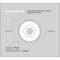 Круг лепестковый (125x22.2 мм; P40; цирконий) Inforce 11-01-616
