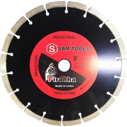 Алмазный диск SAMGRUPP по бетону сегментный 230x22,23 мм PIRANHA SAMC-018003230