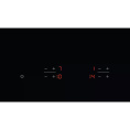 Встраиваемая варочная поверхность ELECTROLUX/ Электрическая варочная поверхность HiLight на 4 конфорки, cтеклокерамика, мощность: 6500 Вт, независимая установка, размеры ШхГ : 57.6x51.6 см,рама из нержавеющей стали EHF6240XXK