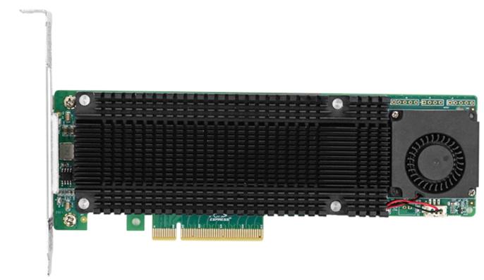 Lr-Link LRNV9541-2IR Адаптер M.2 NVMe RAID PCIe 3.0 x8 с 2 портами M.2 NVMe поддержка RAID 0 и 1