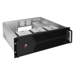 Серверный корпус ExeGate Pro 3U450-12 <RM 19", высота 3U, глубина 450, БП 2U-700ADS, 2*USB> EX298410RUS
