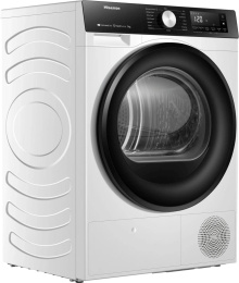 Сушильная машина Hisense DH3S702UWDE белый, с английской панелью управления