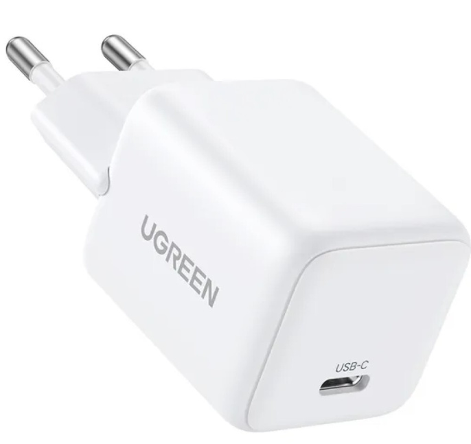 Сетевое зарядное устройство UGREEN X512 (55554) Mini 20W USB-C GaN Fast Charger EU. Цвет: белый