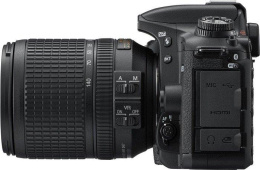 Зеркальный Фотоаппарат Nikon D7500 черный 20.9Mpix 18-140mm f/3.5-5.6G VR 3.15" 4K 4K SDXC Li-ion