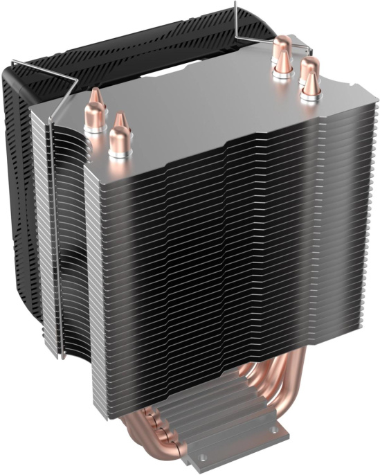 Устройство охлаждения (кулер) Digma D-CPC150-PWM1,  4-pin,  90мм,  черный,  retail