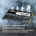 Накопитель SSD Patriot P400 Lite 1TB (P400LP1KGM28H) (M.2, PCI Express 4.0 x4, 3D TLC NAND, скорость чтения/записи: 3500/2700 МБ/с)