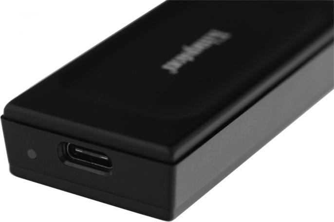 Внешний диск SSD Kingston XS1000 SXS1000/2000G, 2ТБ, черный
