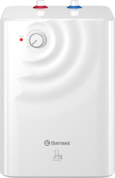 Водонагреватель Thermex Day 15 U, накопительный, 1.5кВт, 15л, белый [эдэб03510]