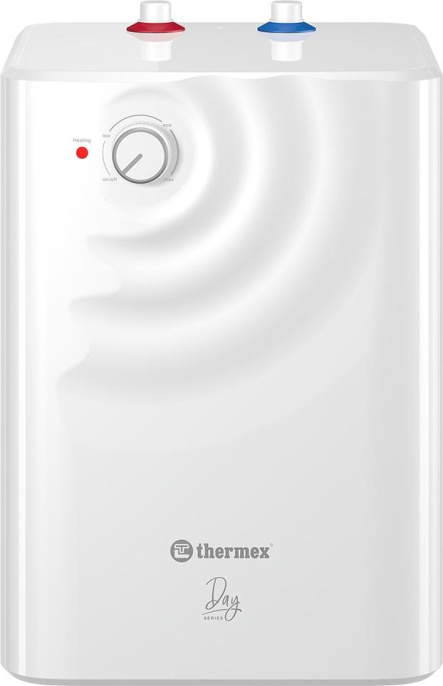 Водонагреватель Thermex Day 15 U, накопительный, 1.5кВт, 15л, белый [эдэб03510]
