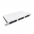 NTSS Кросс NTSS оптический 19'' укомплектованный 1U, 8 портов SC/UPC, 9/125 мкм планки, сплайс-кассета, пигтейлы, КДЗС, адаптеры серый RAL 7035 NTSS-RFOB-1U-8-SC/U-9-SP1.5G1AY