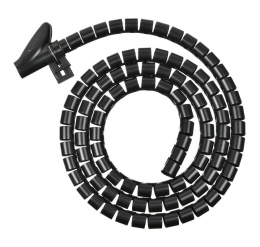Кабельный органайзер Buro BHP CG155B Spiral Hose 15x1500mm Black