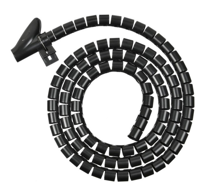Кабельный органайзер Buro BHP CG155B Spiral Hose 15x1500mm Black