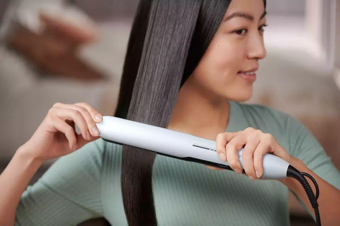 Выпрямитель Philips BHS520/00 53Вт черный/белый макс.темп.:230С покрытие:керамическое с арган.маслом