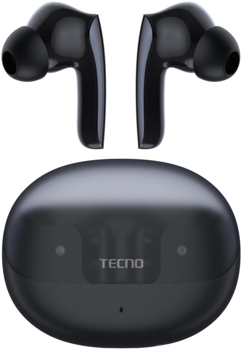 Наушники TECNO Sonic 2 SC02, Bluetooth, внутриканальные, черный [sc02 black]