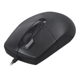 Мышь проводная A4TECH OP-730D, оптическая, USB, 1200dpi, черный