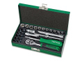 Набор головок 1/4" 4,5-13мм 27предм. 6гр. TOPTUL GCAD2701