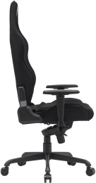 Кресло Cactus CS-CHR-MC04-BBK, ткань, до 150кг, регулируемые 2D подлокотники,  черный