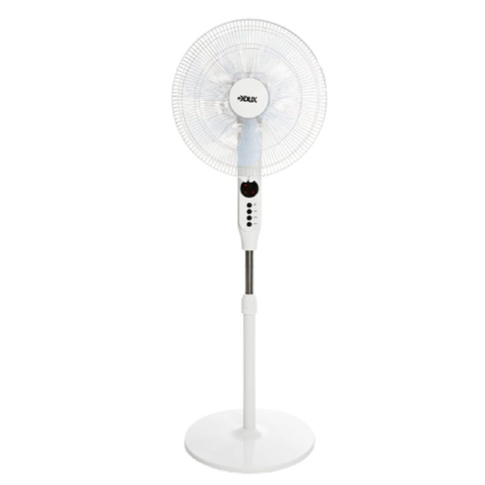 Rexant 60-0221 Вентилятор напольный белый, 7 лопастей, д/у управление, 50Вт Dux