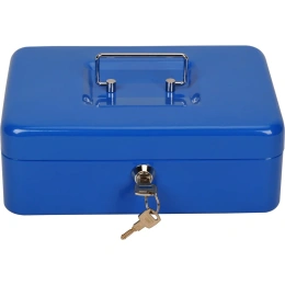 Ящик для денег Cactus CS-CB-003BL 90x250x180 ,  сталь,  синий
