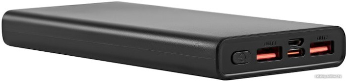 Мобильный аккумулятор Digma DGPF10A 10000mAh QC3.0/PD3.0 22.5W 3A 2xUSB-A/USB-C черный (DGPF10A22PBK)