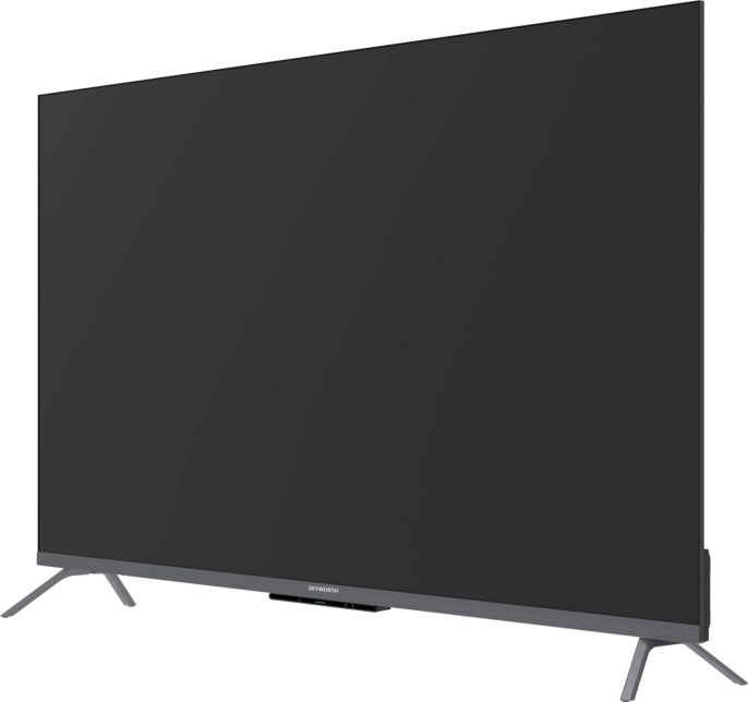 Телевизор QLED Skyworth 60" 60Q66H Eye Care Frameless черный 4K Ultra HD 60Hz MEMC DVB-T DVB-T2 DVB-C DVB-S DVB-S2 USB WiFi Smart TV
