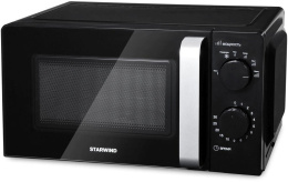 Микроволновая печь StarWind SMW2520, 700Вт, 20л, черный/серебристый