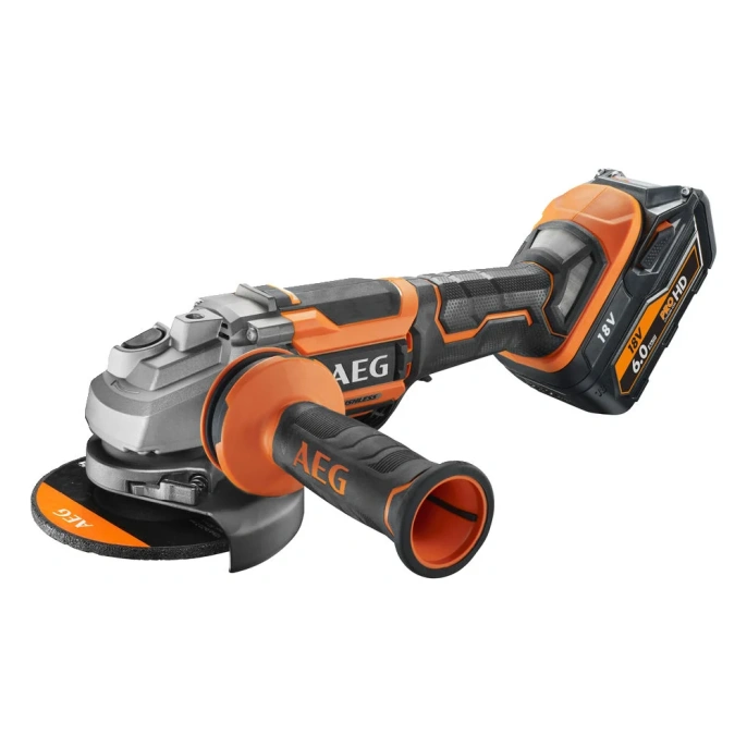 Бесщеточная угловая шлифмашина AEG BEWS18-125BL PX-602C 4935464422