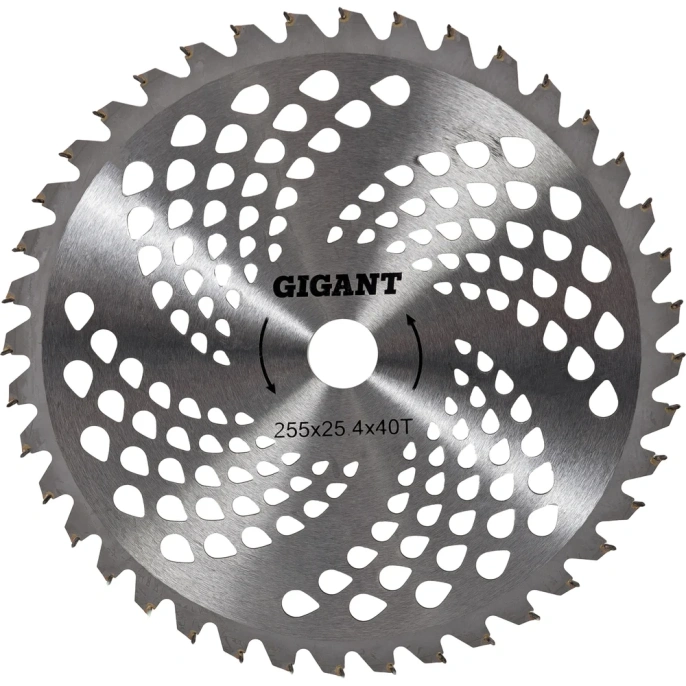 Бензиновый триммер 3 л.с., леска/нож/диск, леска 3 мм, Gigant GSAF-17
