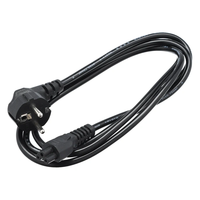Кабель питания GoPower евровилка cee 7/7-iec 320 c5 1.8м пвх 0.75мм черный 00-00024056