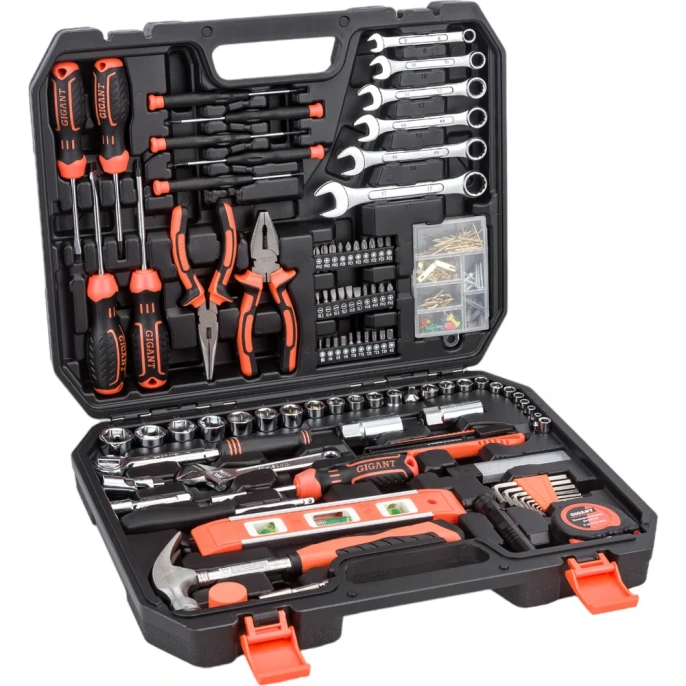 Набор инструментов для дома, 208 предметов Gigant GNJ-208