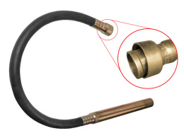 Вал гибкий 2 м в сборе с вибронаконечником 35 мм для вибратора CV 1512/CV 2012 VR203500013