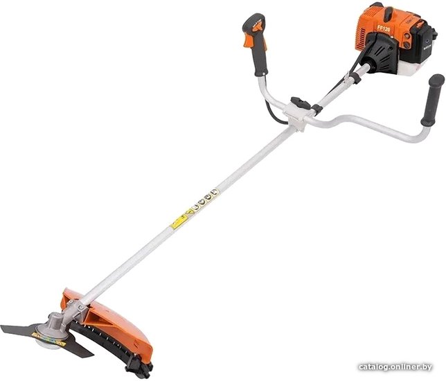Бензокоса Holzfforma FF250 BCFS250OR 40.2 см3; 2 л.с.; Двуручная; Косильная головка и диск;
