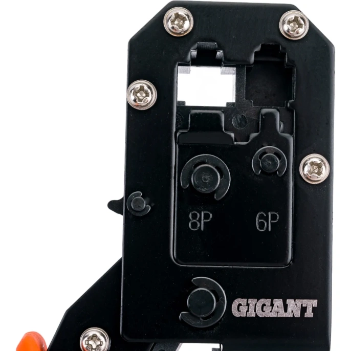 Кримпер для обжима телефонных и компьютерных клемм Gigant RJ11, RJ12, RJ45 GCCT-1