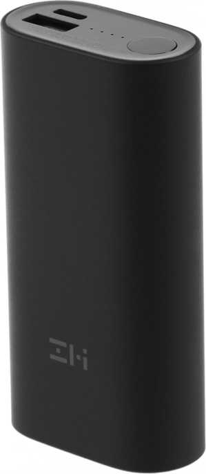 Внешний аккумулятор Power Bank ZMI PowerBank QB818, 10000мAч, черный [qb818 black]