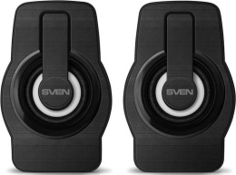 Колонки Sven 255,  2.0,  черный [sv-020149]