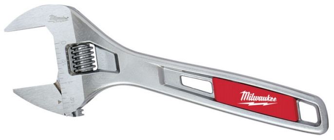 Ключ разводной Milwaukee 48227508 200мм (расстояние между губками: 40 мм, толщина губок: 8.1 мм, червячный механизм)