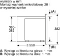Микроволновая печь Bosch BFL623MB4 20л. 800Вт черный встраиваемая