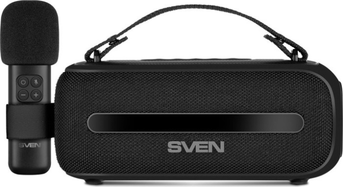 Колонка портативная Sven PS-255, 12Вт, черный (sv-022563)