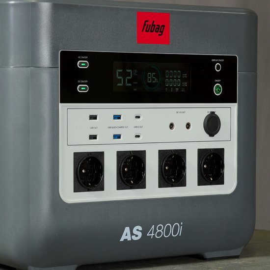 Портативная электростанция FUBAG AS 4800i аккумулятор LiFePO4