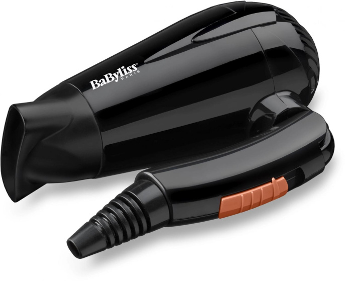 Фен BABYLISS 5344E, 2000Вт, черный