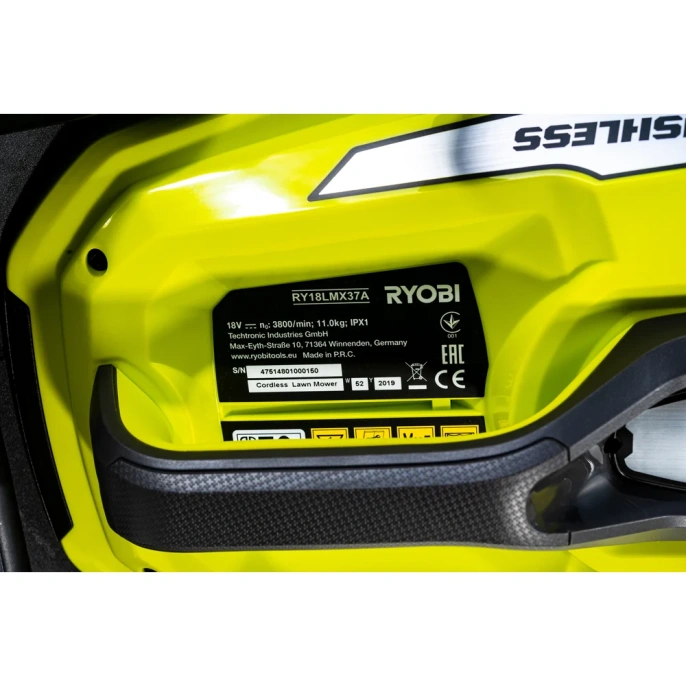Бесщеточная газонокосилка Ryobi ONE+ RY18LMX37A-150 5133004582
